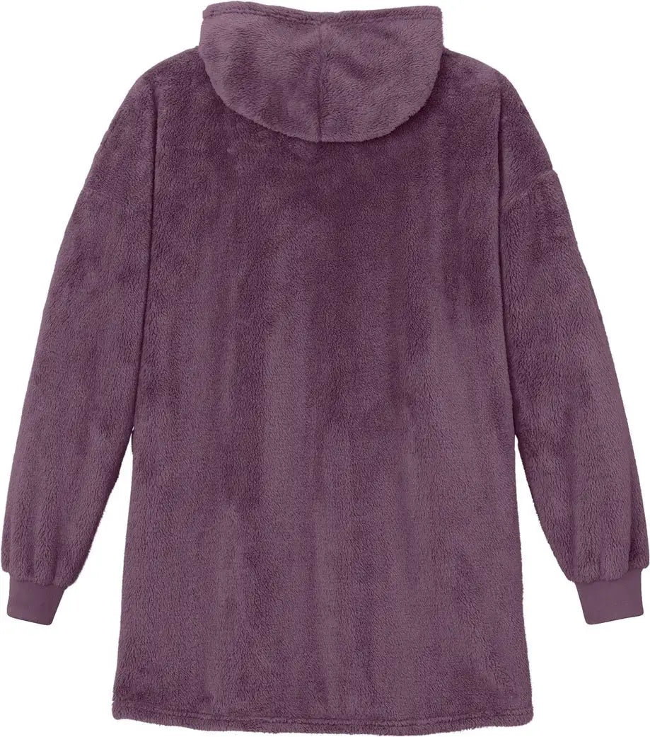 Port Authority Bp42 Plush Poncho - Deep Purple Mist