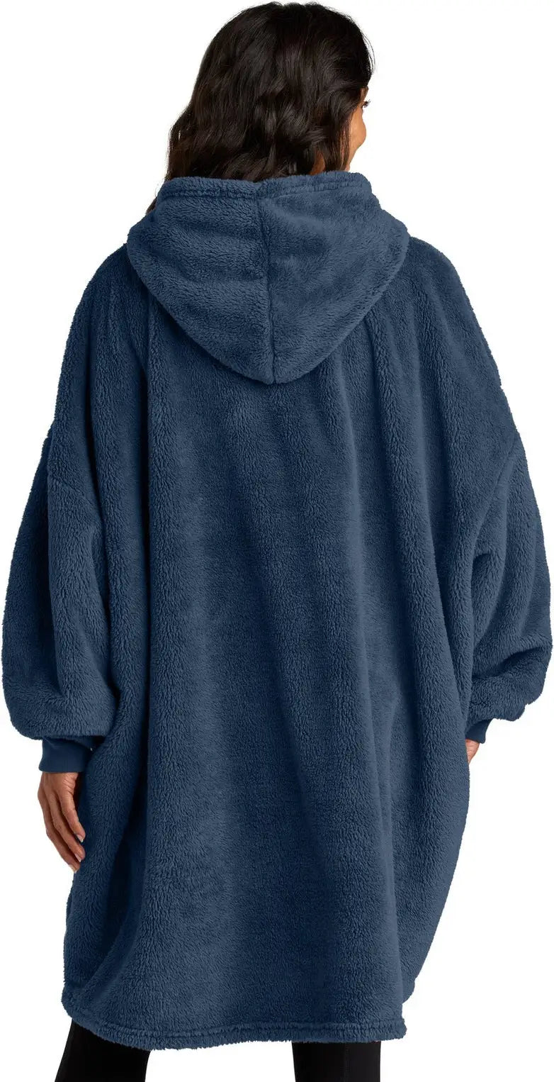 Port Authority Bp42 Plush Poncho - River Blue Navy - Adult Osfa