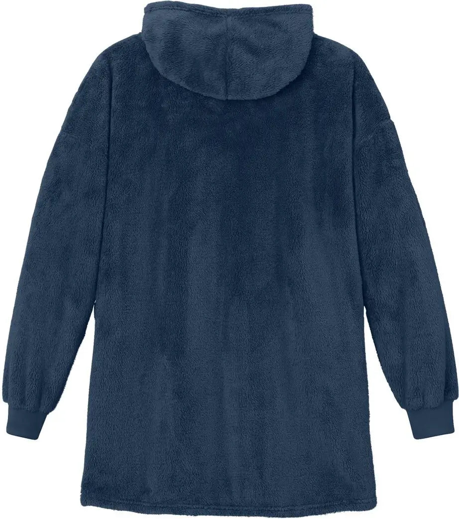 Port Authority Bp42 Plush Poncho - River Blue Navy - Adult Osfa