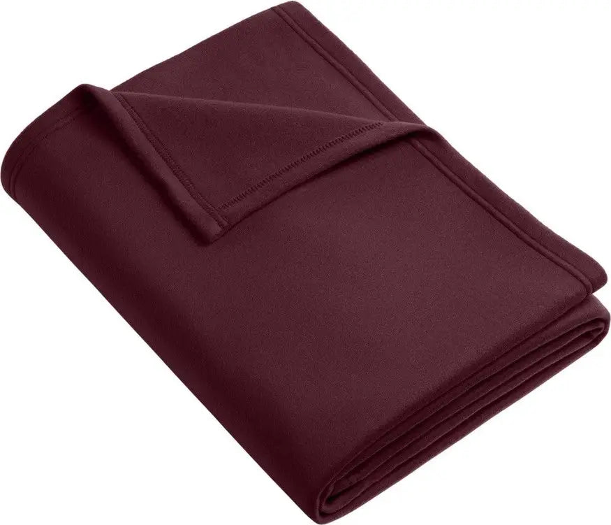 Port Authority Bp60 Core Fleece Blanket - Maroon