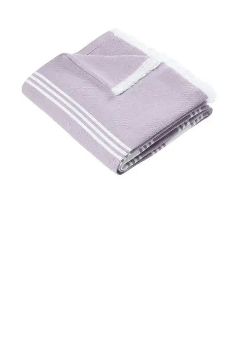 Port Authority Bp91 Beach Throw Blanket - Dusky Orchid White - Orchid/