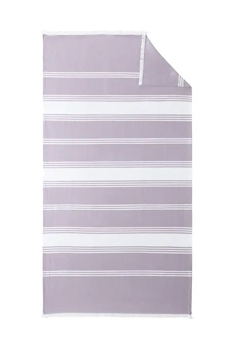 Port Authority Bp91 Beach Throw Blanket - Dusky Orchid White - Orchid/