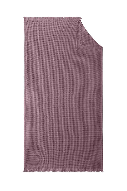 Port Authority Bp92 Waffle Throw Blanket - Dusky Orchid