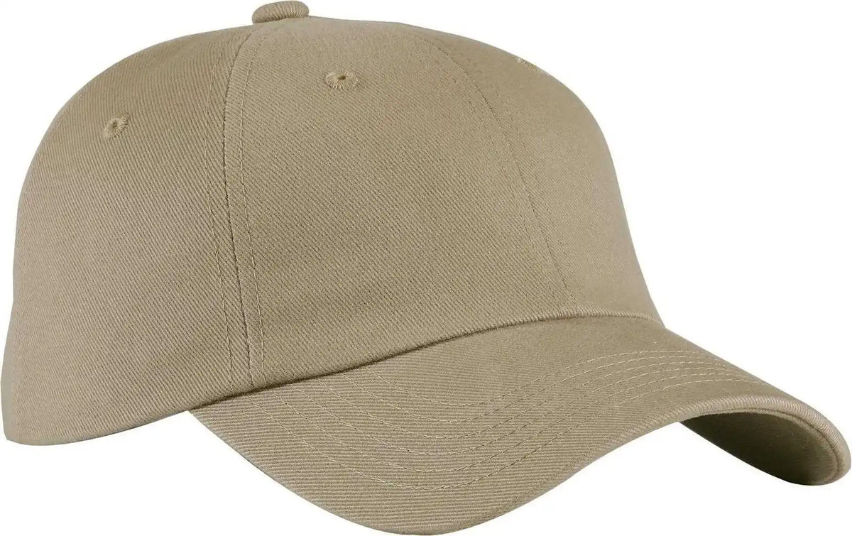 Port Authority Btu Brushed Twill Cap - Khaki - one Size Fits Most