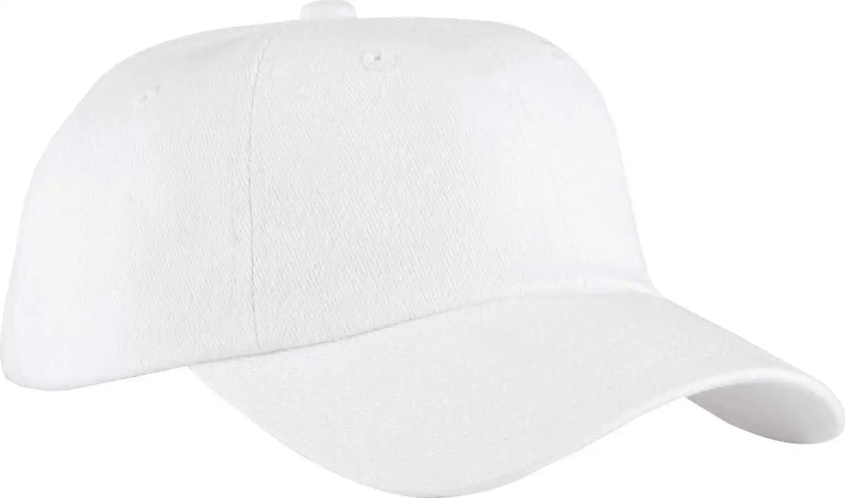 Port Authority Btu Brushed Twill Cap - White - one Size Fits Most