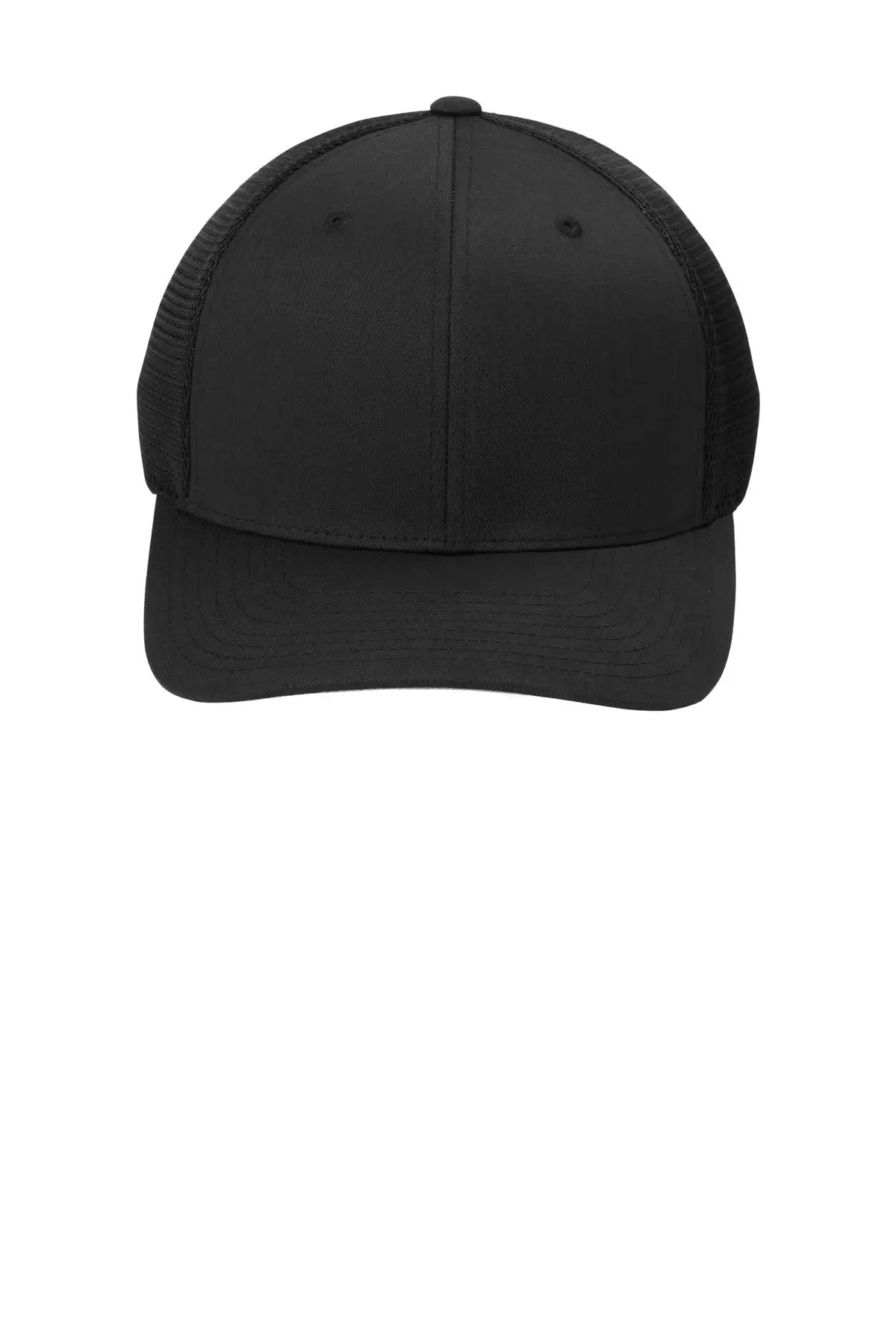 Port Authority C110 Flexfit 110 Mesh Cap - Black - Black/ / Adult Osfa
