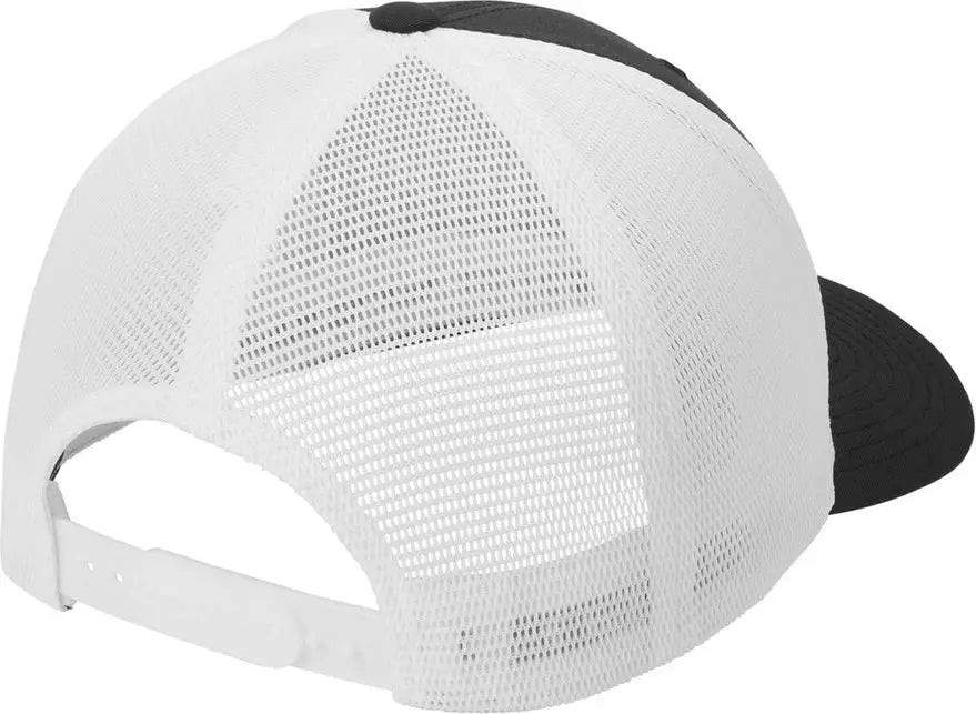 Port Authority C110 Flexfit 110 Mesh Cap - Black White