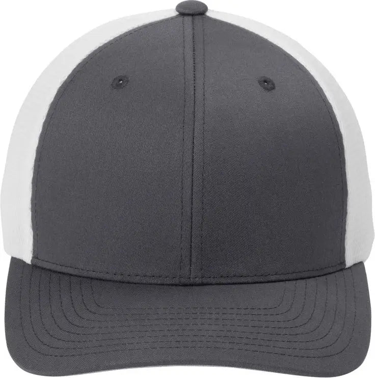 Port Authority C110 Flexfit 110 Mesh Cap - Graphite White - Graphite/ / Adult Osfa