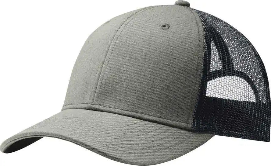 Port Authority C112 Snapback Trucker Cap Htgy/rcnv / Osfa