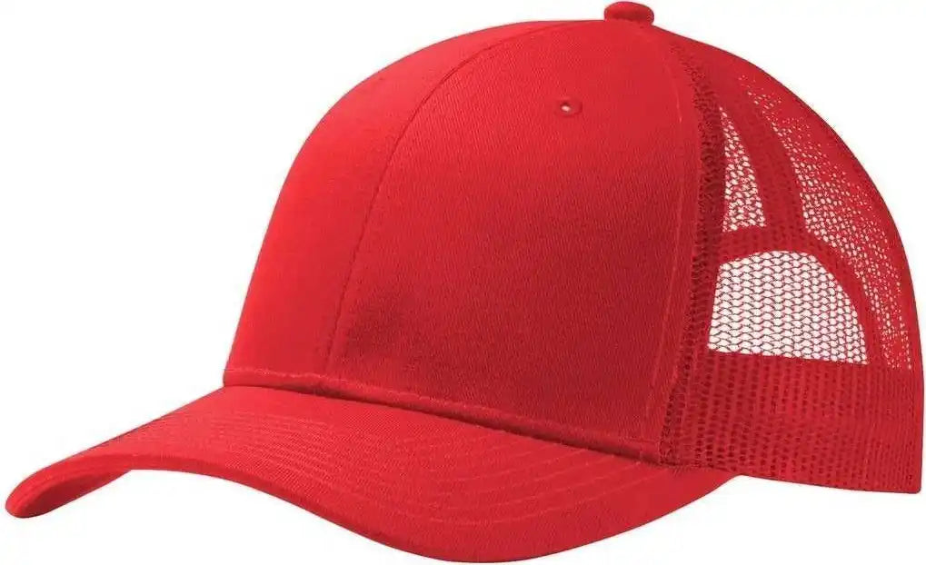 Port Authority C112 Snapback Trucker Cap - True Red - one Size Fits Most