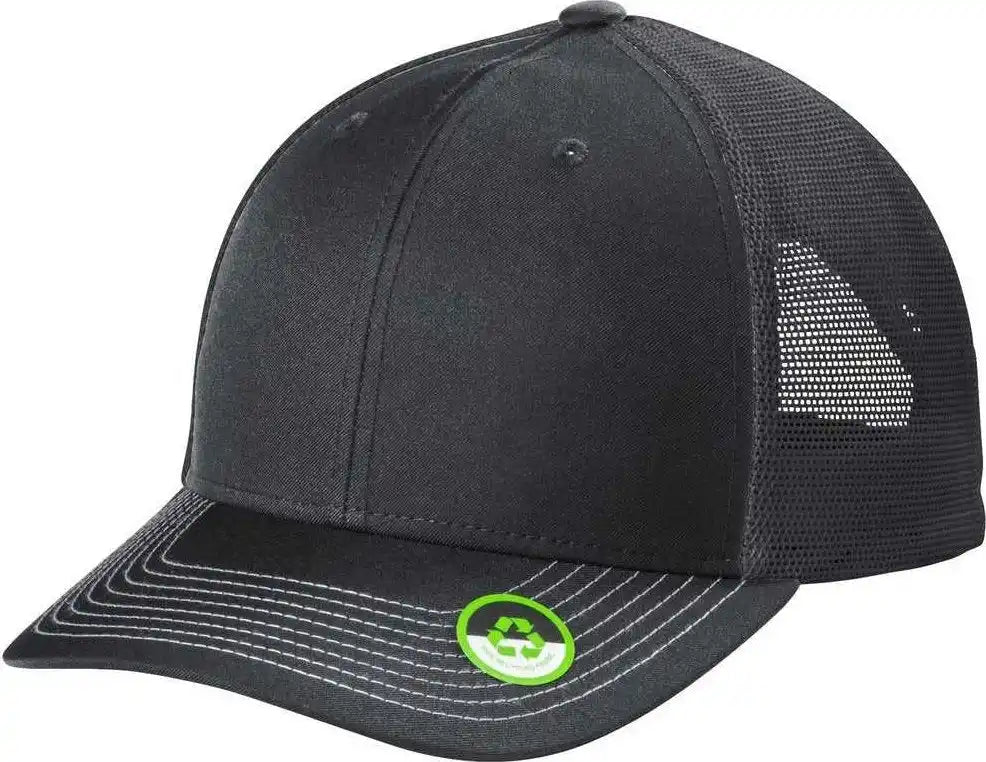 Port Authority C112eco Eco Snapback Trucker Cap Gray Steel Dark / Osfa