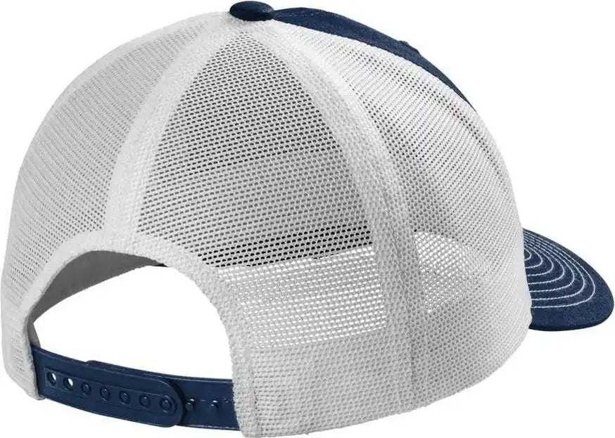 Port Authority C112eco Eco Snapback Trucker Cap True Navy White / Osfa
