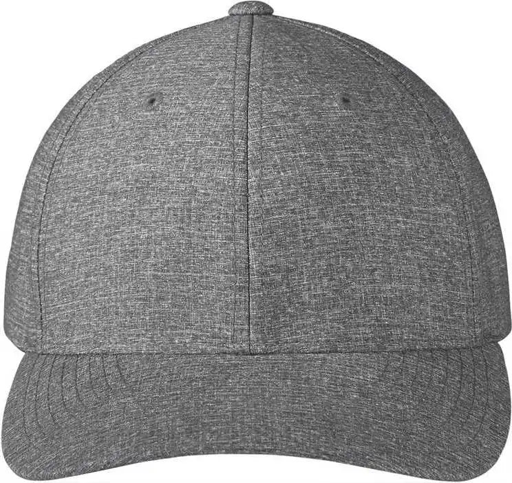 Port Authority C301 Flexfit 110 Performance Snapback Cap - Heather Gray - one Size Fits Most