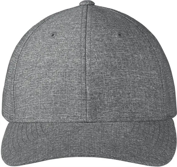 Port Authority C301 Flexfit 110 Performance Snapback Cap - Heather Gray - one Size Fits Most