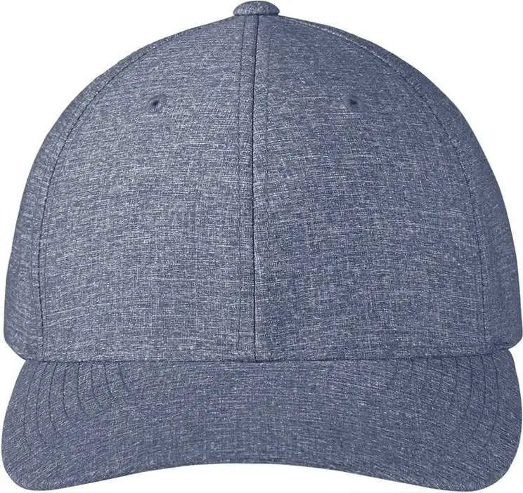 Port Authority C301 Flexfit 110 Performance Snapback Cap - Heather True Navy - one Size Fits Most