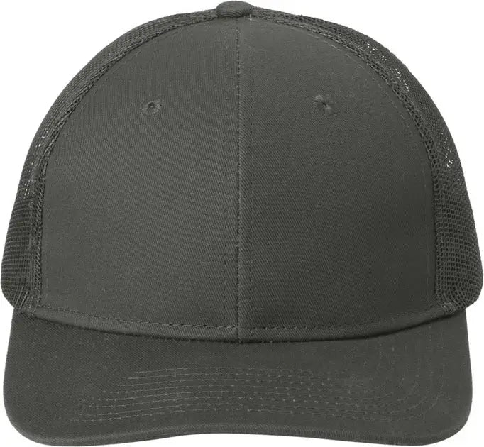 Port Authority C402 Snapback Trucker Cap - Gray Steel - Adult Osfa
