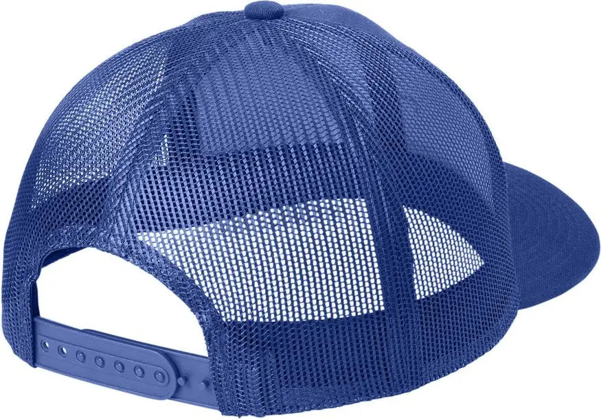 Port Authority C402 Snapback Trucker Cap - Patriot Blue