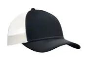 Port Authority C402 Snapback Trucker Cap - Rich Navy White