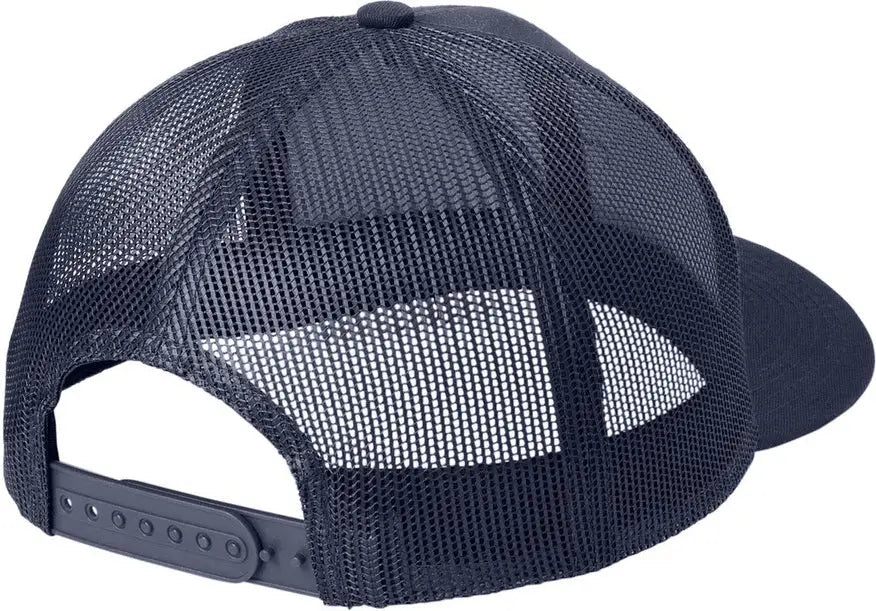 Port Authority C402 Snapback Trucker Cap - True Navy - Adult Osfa