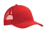 Port Authority C402 Snapback Trucker Cap - True Red - Adult Osfa