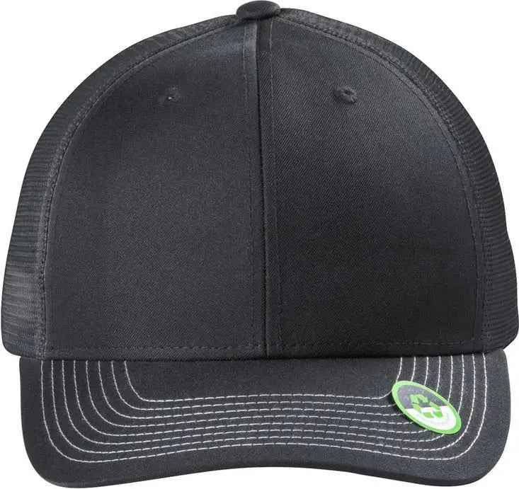 Port Authority C402eco Eco Snapback Trucker Cap - Gray Steel - Adult Osfa