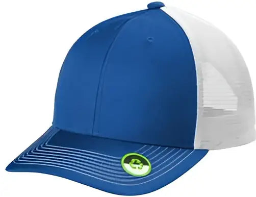 Port Authority C402eco Eco Snapback Trucker Cap - True Navy White - Navy/ / Adult Osfa