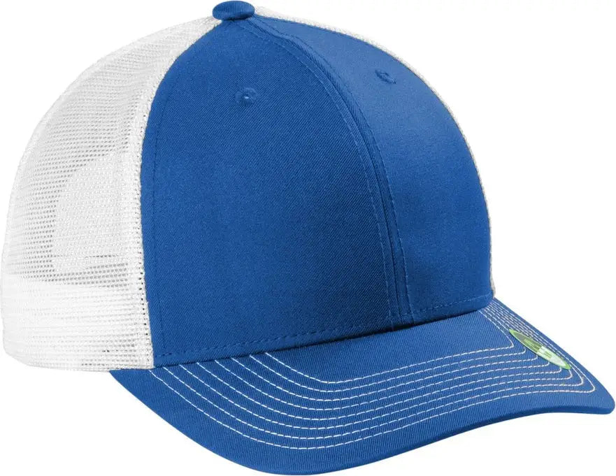 Port Authority C402eco Eco Snapback Trucker Cap - True Royal White - Royal/ / Adult Osfa