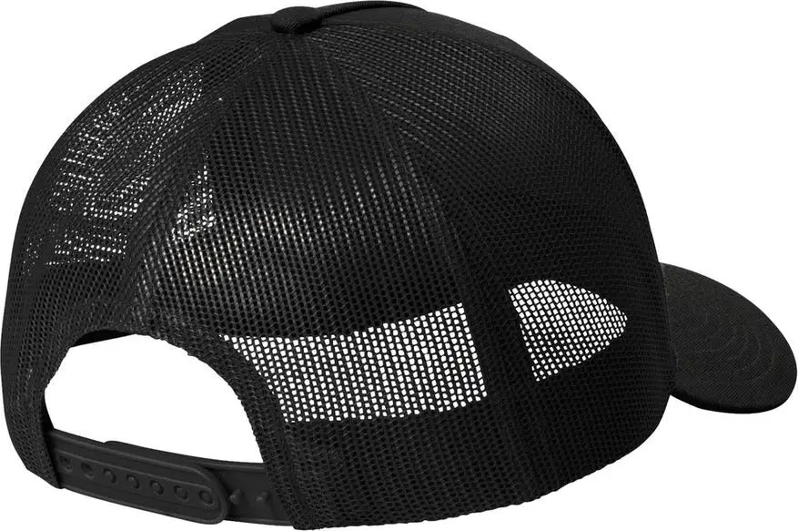 Port Authority C405 Snapback Five-panel Trucker Cap - Black - Adult Osfa