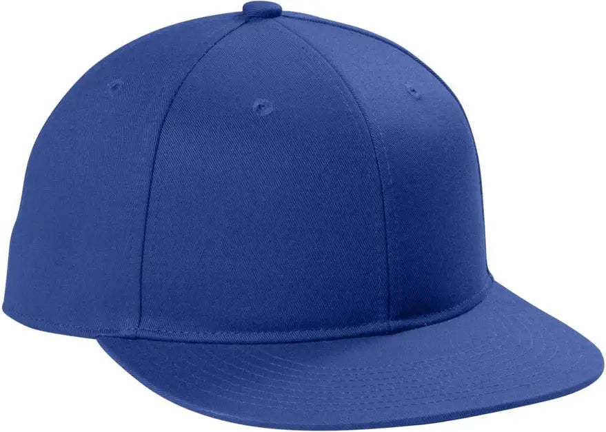 Port Authority C406 Snapback Flat Bill Cap - Patriot Blue - Adult Osfa