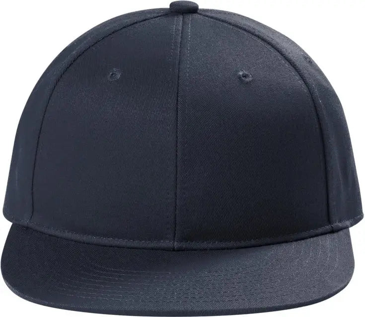 Port Authority C406 Snapback Flat Bill Cap - Rich Navy - Adult Osfa