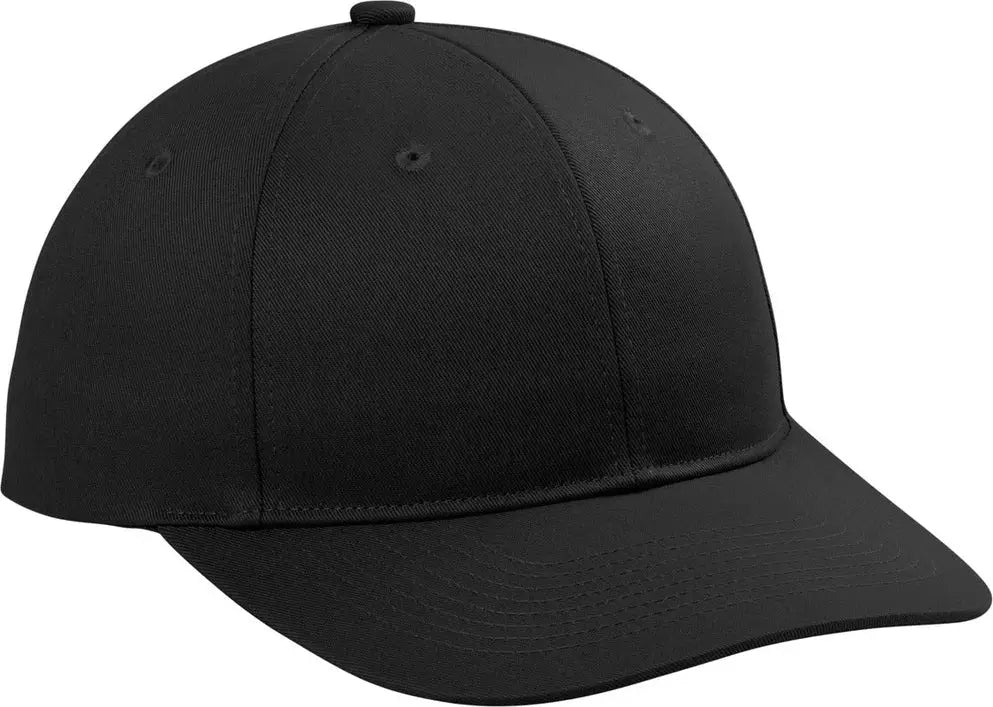 Port Authority C408 Snapback Cap - Black - Adult Osfa