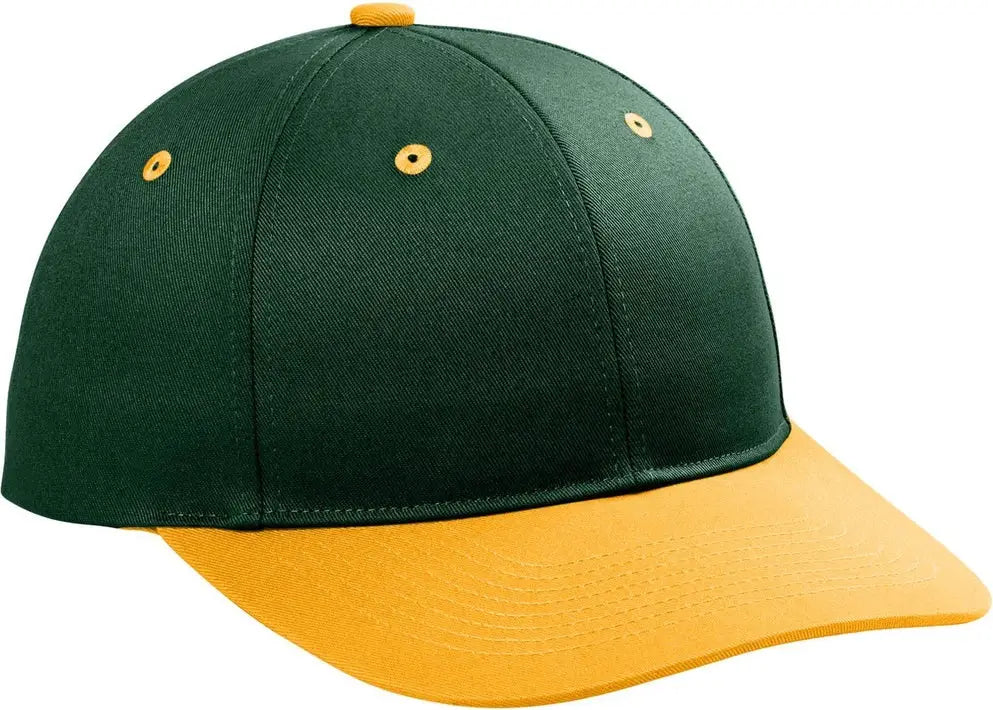 Port Authority C408 Snapback Cap - Dark Green Gold - Green/ / Adult Osfa