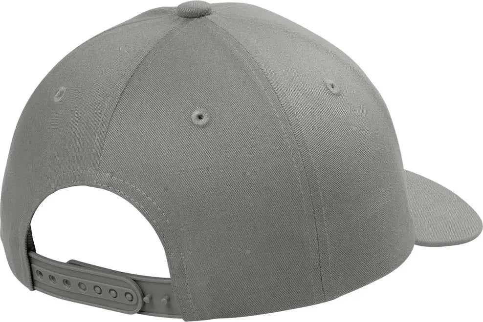 Port Authority C408 Snapback Cap - Gusty Gray - Adult Osfa