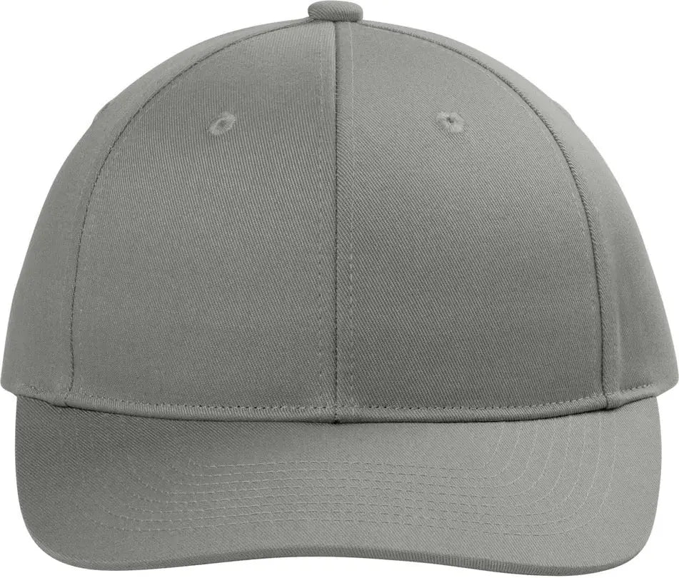 Port Authority C408 Snapback Cap - Gusty Gray - Adult Osfa