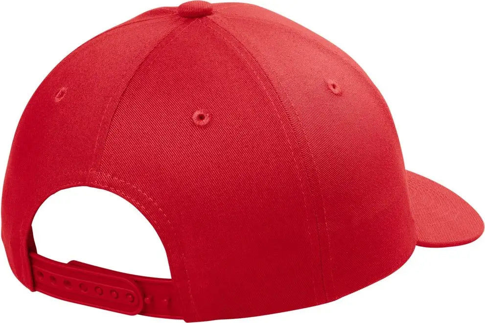 Port Authority C408 Snapback Cap - True Red - Adult Osfa