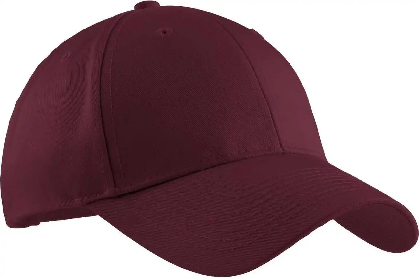 Port Authority C608 Easy Care Cap Burgundy Maroon / one Size Fits Most