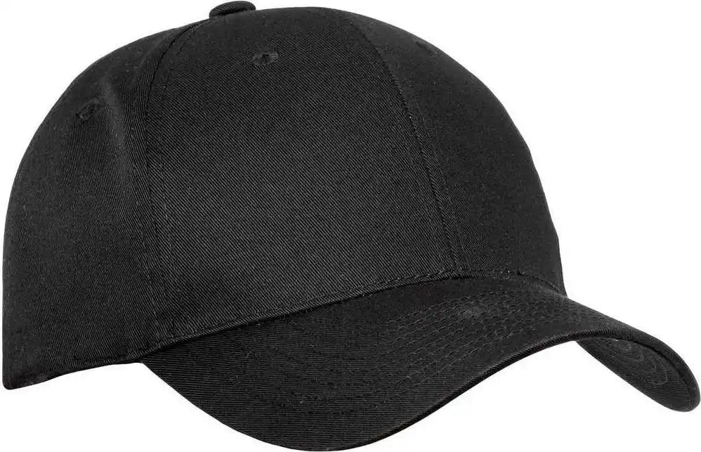 Port Authority C800 Fine Twill Cap Black / one Size Fits Most