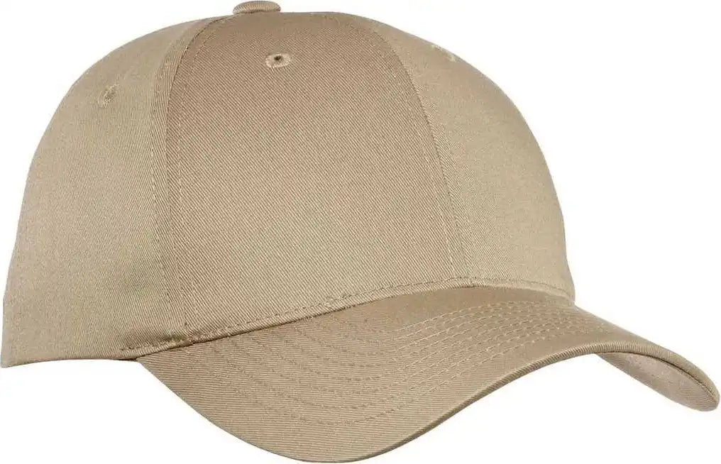 Port Authority C800 Fine Twill Cap - Khaki - one Size Fits Most