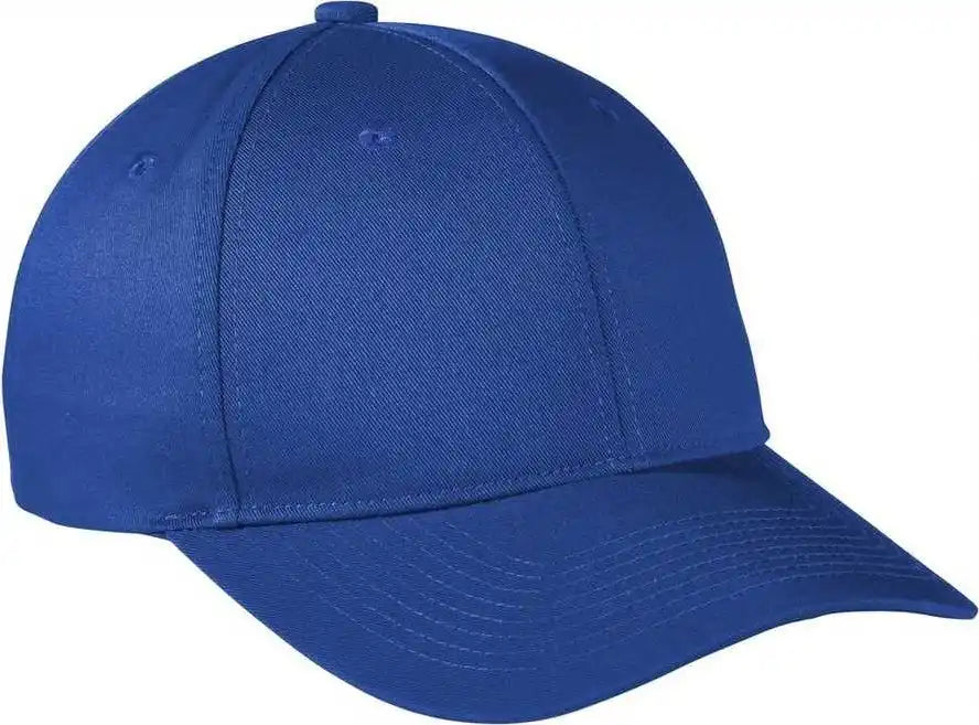 Port Authority C801 Snapback Fine Twill Cap - Royal - one Size Fits Most