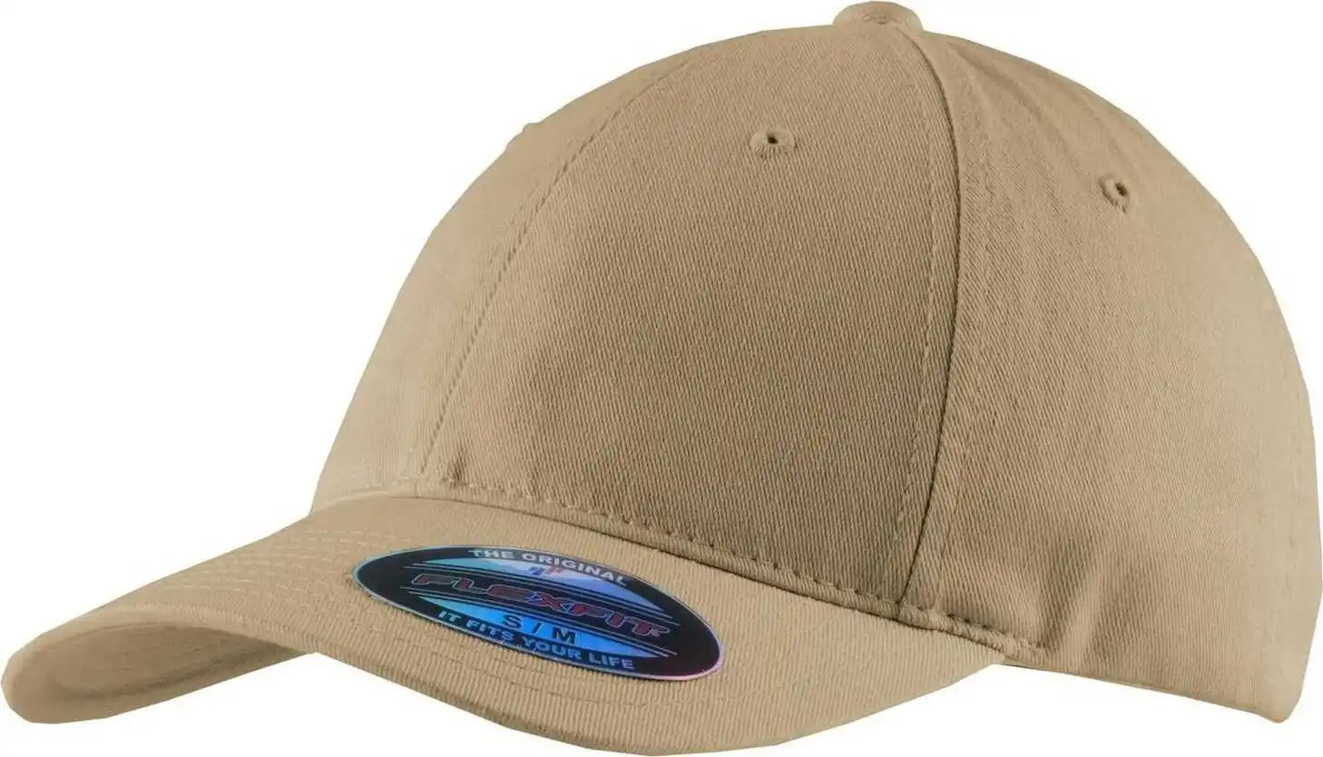 Port Authority C809 Flexfit Garment-washed Cap - Khaki - 7’’ - 7 3/8’’