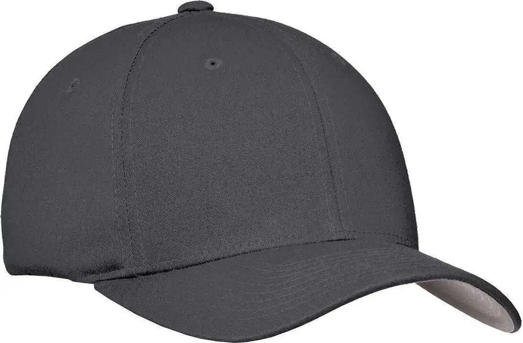 Port Authority C813 Flexfit Cotton Twill Cap - Graphite - Dark Gray / 7’’ - 7 3/8’’