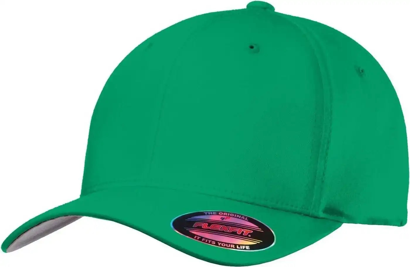 Port Authority C813 Flexfit Cotton Twill Cap Kelly Green / 7’’ 7 3/8’’