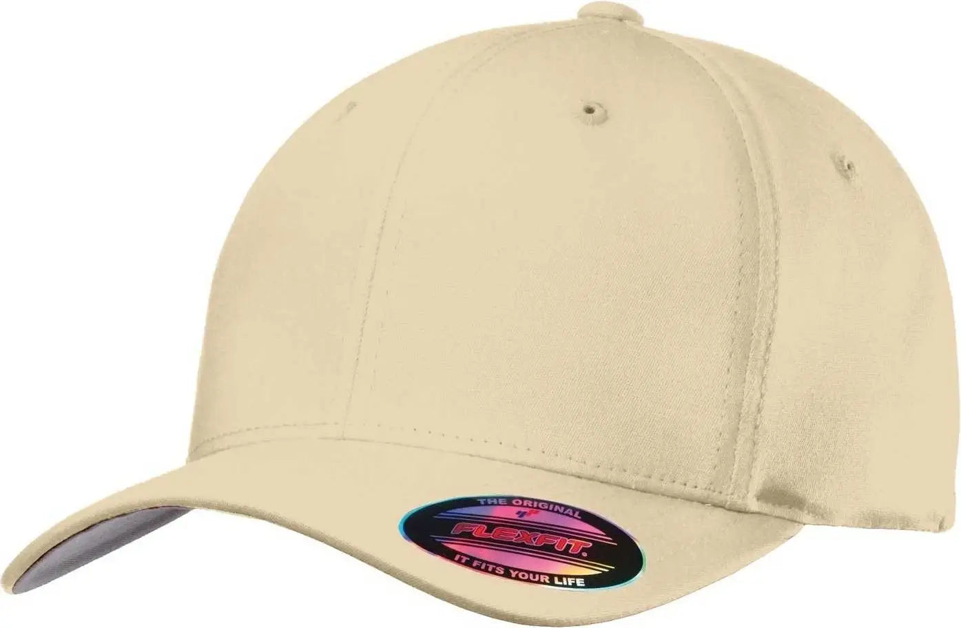 Port Authority C813 Flexfit Cotton Twill Cap - Stone