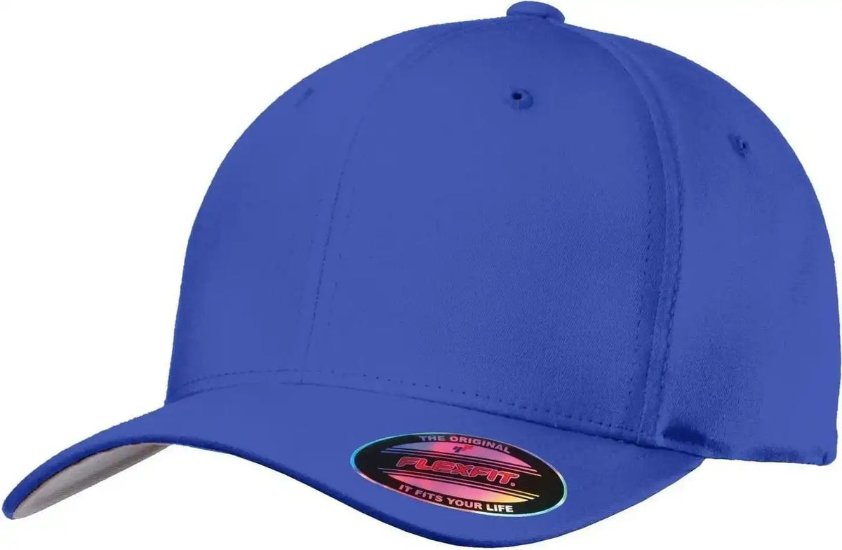 Port Authority C813 Flexfit Cotton Twill Cap - True Royal - 7’’ - 7 3/8’’