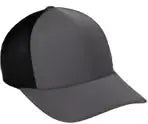 Port Authority C826 Pique Mesh Cap - Iron Gray Black