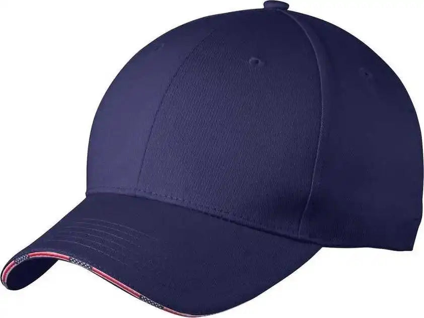 Port Authority C829 Americana Flag Sandwich Cap Blue Crush Navy / 7’’ 7 3/8’’
