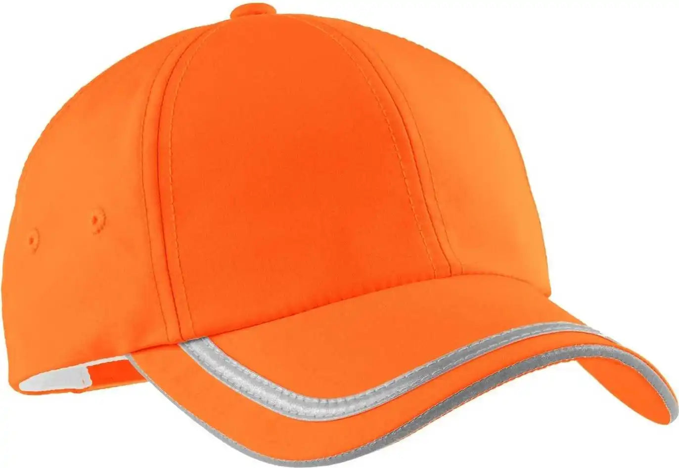 Port Authority C836 Enhanced Visibility Cap - Safety Orange - one Size Fits Most