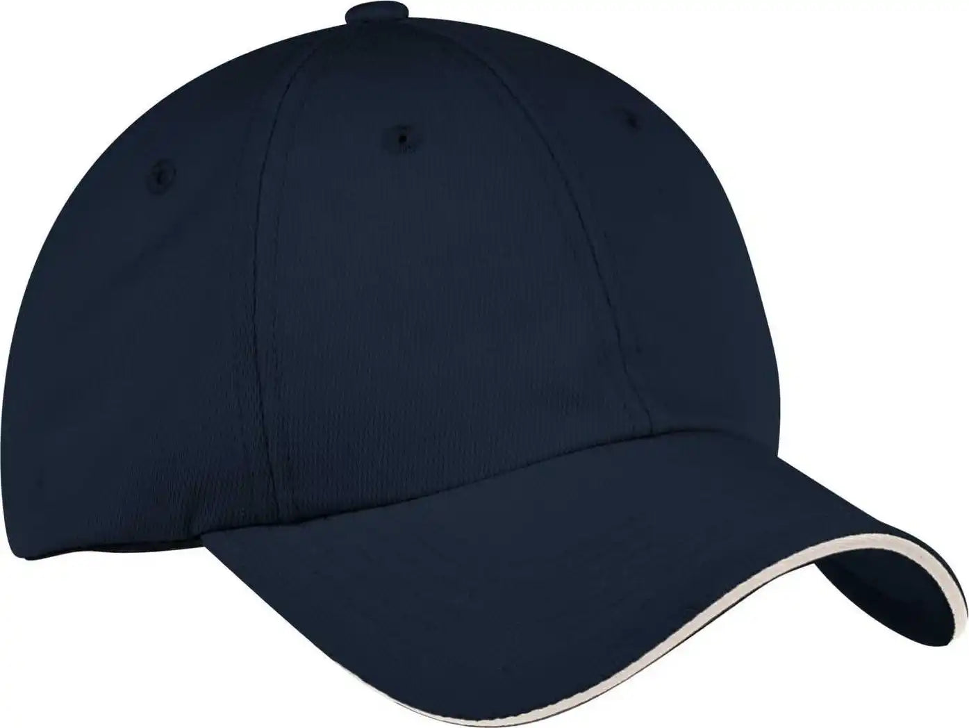 Port Authority C838 Dry Zone Cap - Classic Navy White - one Size Fits Most