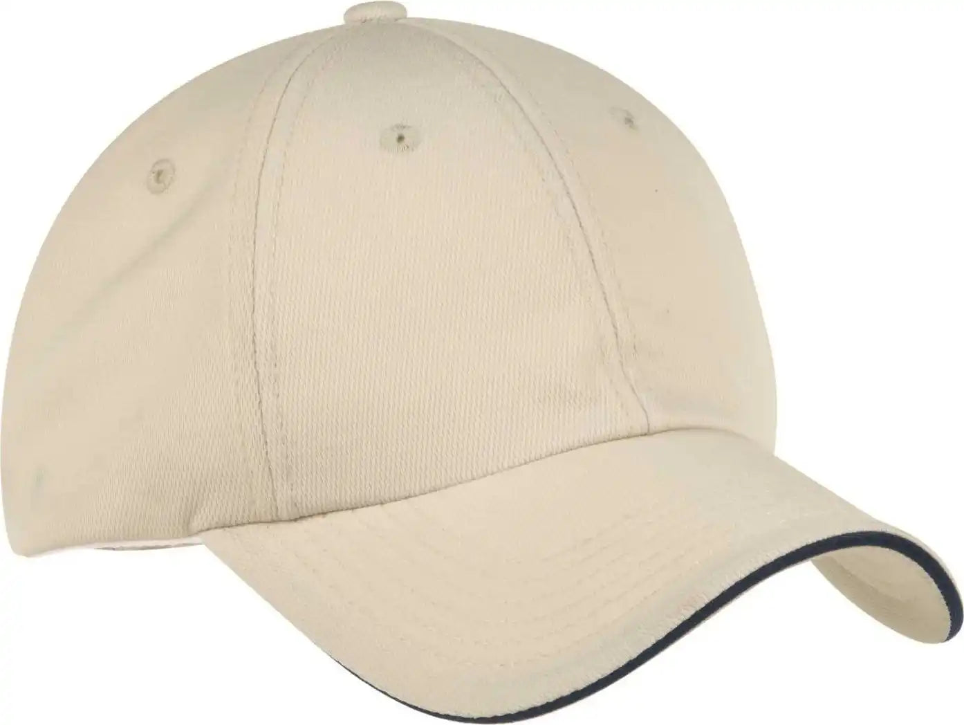 Port Authority C838 Dry Zone Cap - Stone Classic Navy - one Size Fits Most