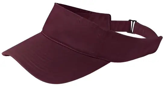 Port Authority C840 Enzyme Wash Fashion Visor - Maroon - one Size Fits Most